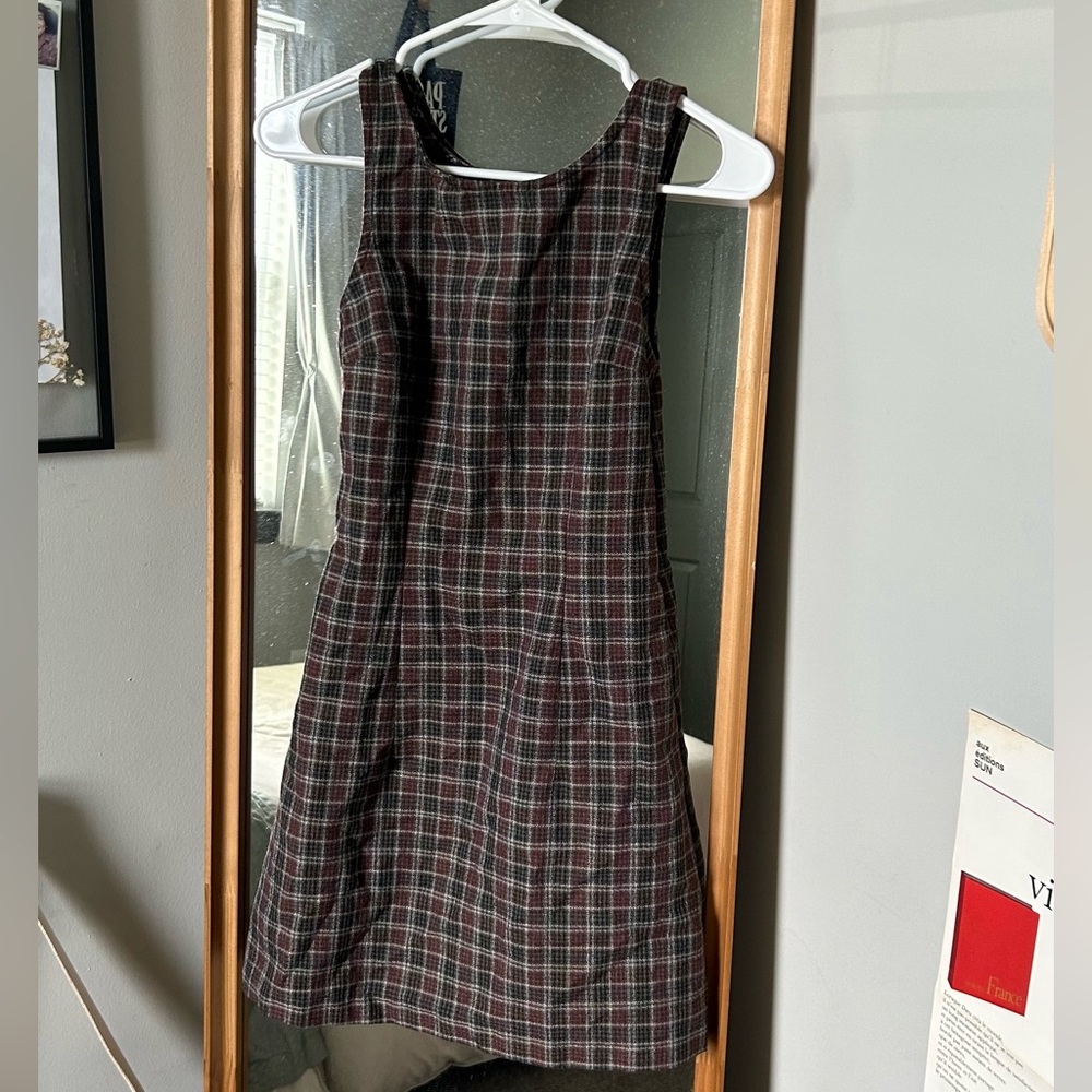 Plaid Preppy 90’s Style Dress All That Jazz